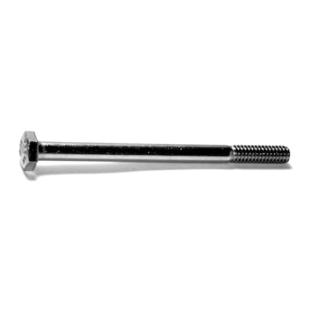 1/4-20 Hex Head Cap Screw, 18-8 Stainless Steel, 3-1/2 In L, 50 PK